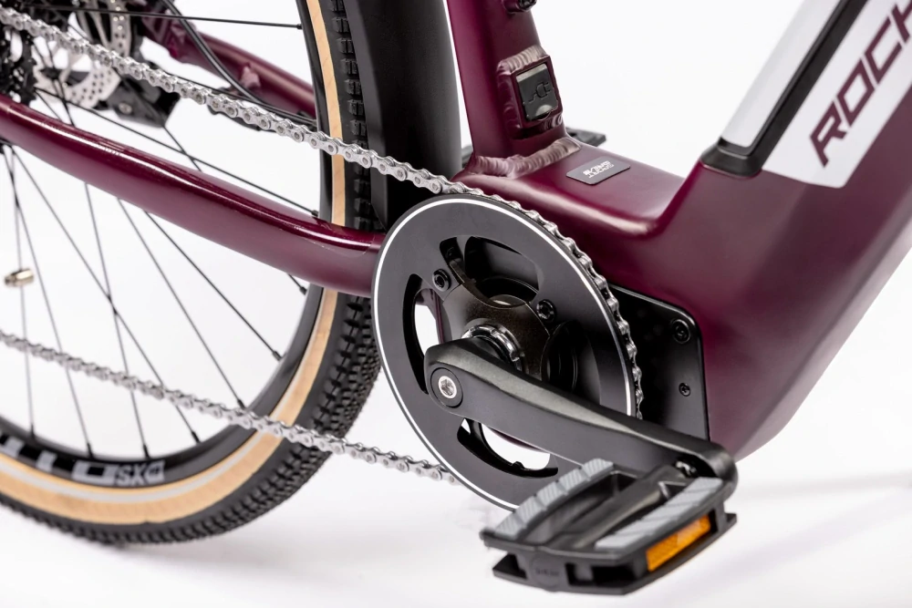 Rock Machine Crossride INT e450 Lady Touring vínová (175-195 cm)