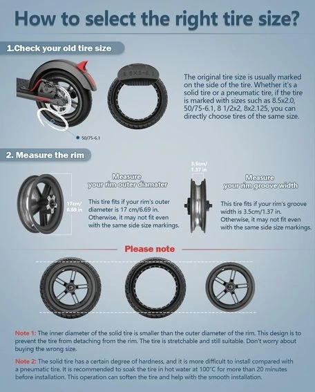 Gotrax GXL 8,5x2" 50/75-6,1