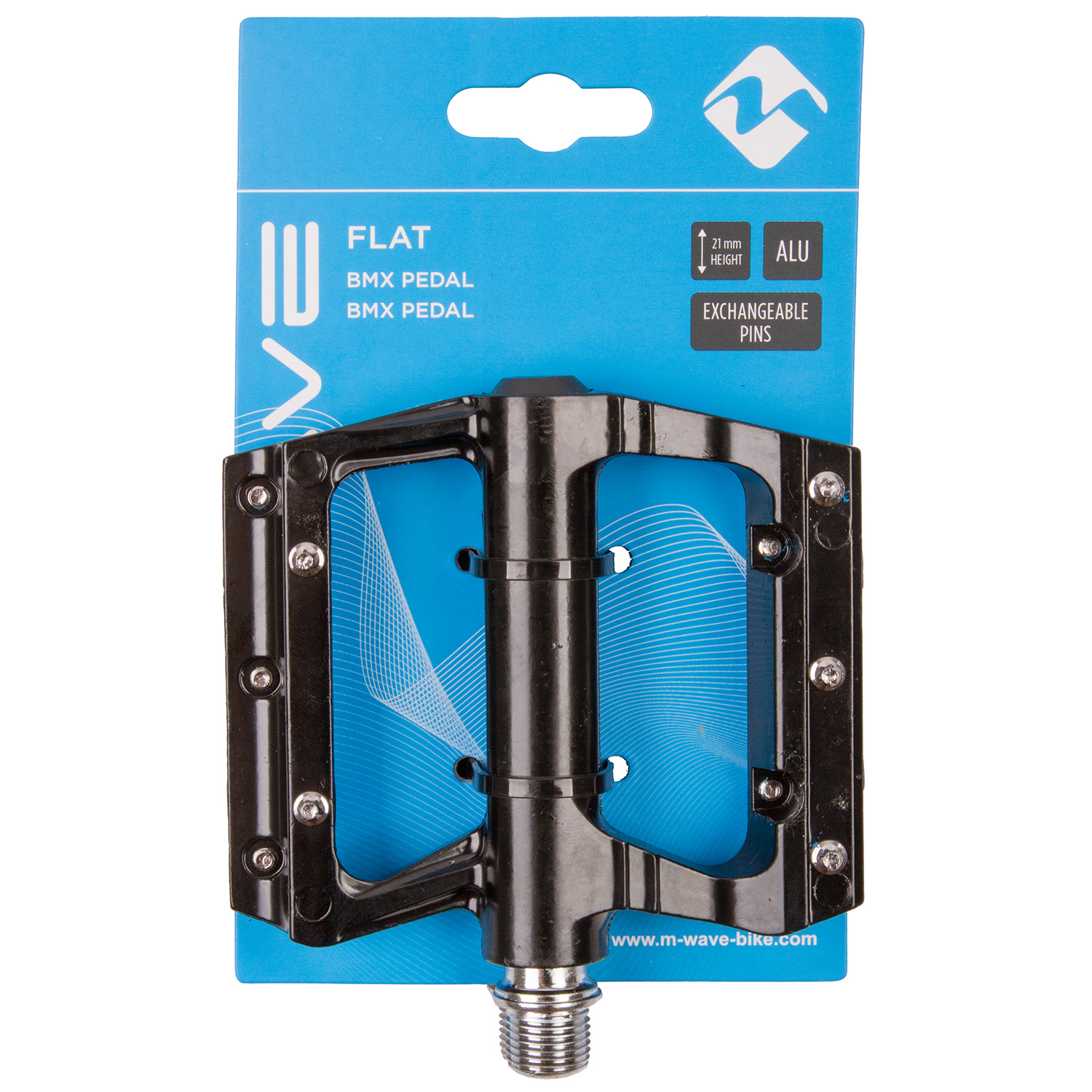 M-Wave Flat (9/16") černé