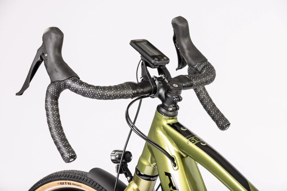 Rock Machine Gravelride e500 Touring khaki/černá (>185 cm)