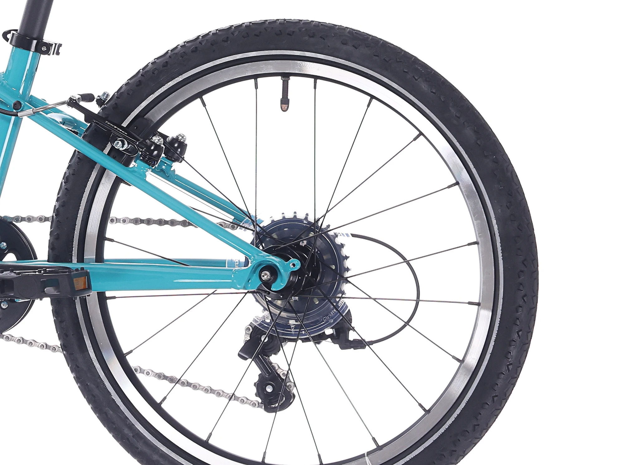 Rock Machine Thunder 20 VB modrá (110-130 cm)