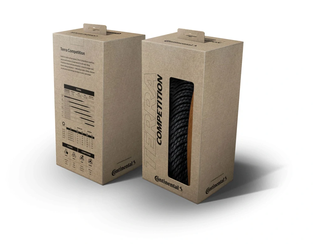 Continental Terra Competition Trail Grip 28x1.40" 35-622 černá/hnědá (kevlar)