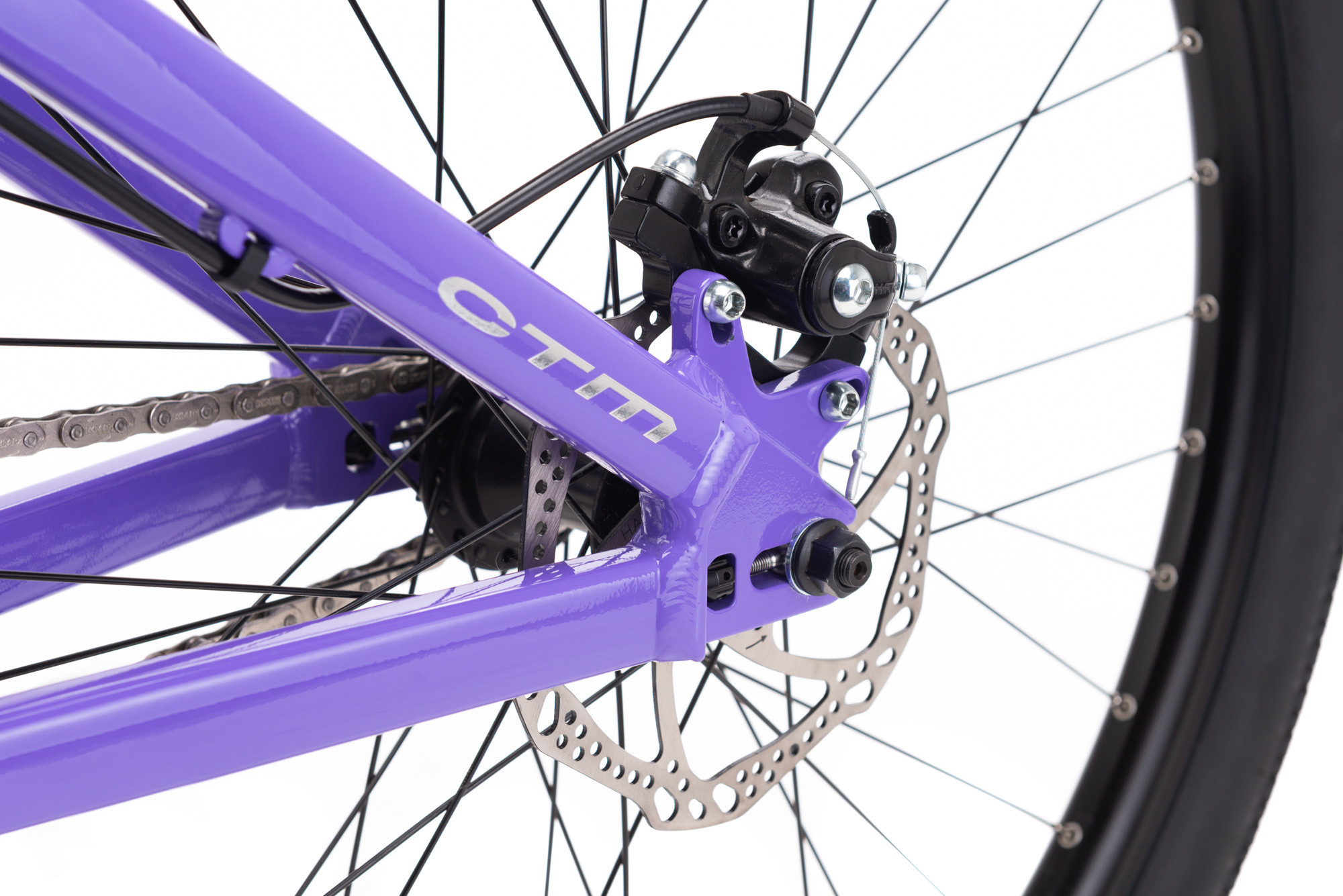 CTM DIRTKING fialová (150-190 cm)