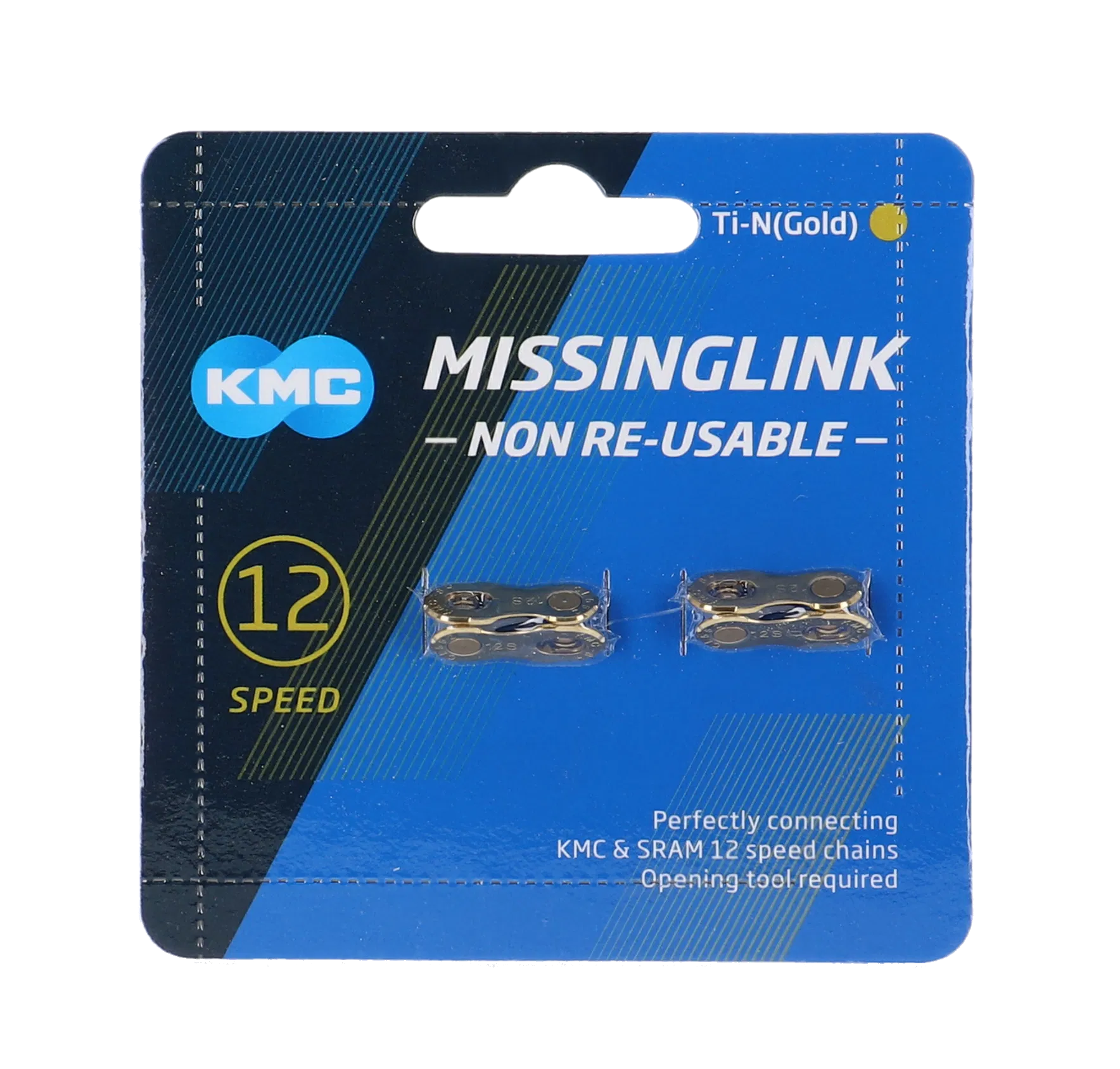 KMC MissingLink 12NR Ti-N Gold (2ks)