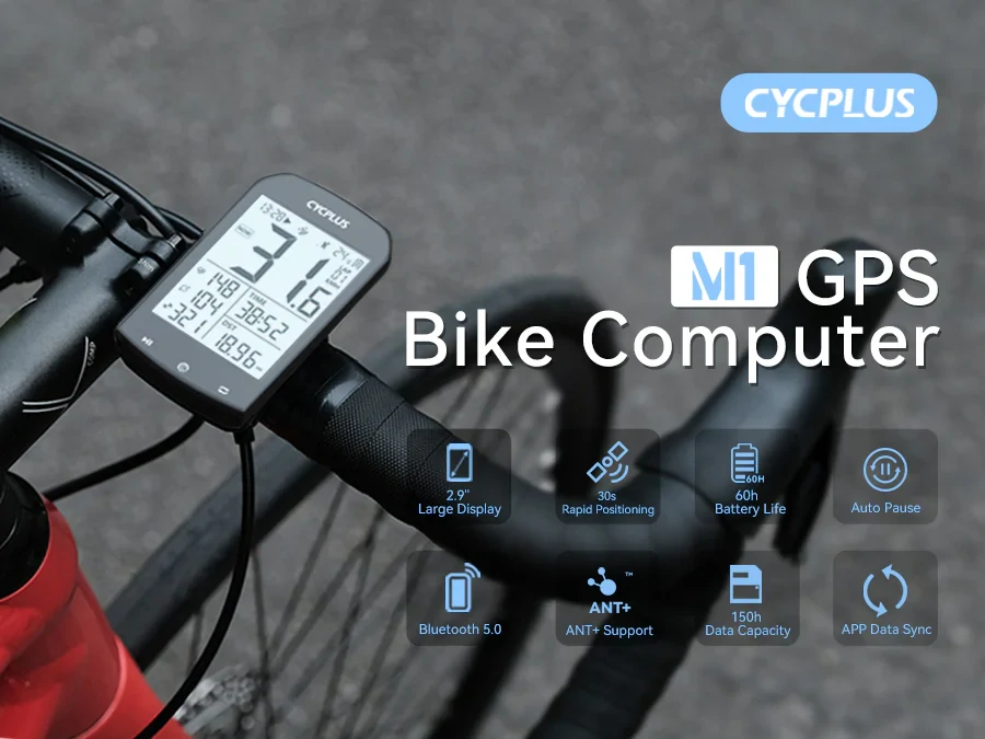 CYCPLUS M1 GPS Bike Computer