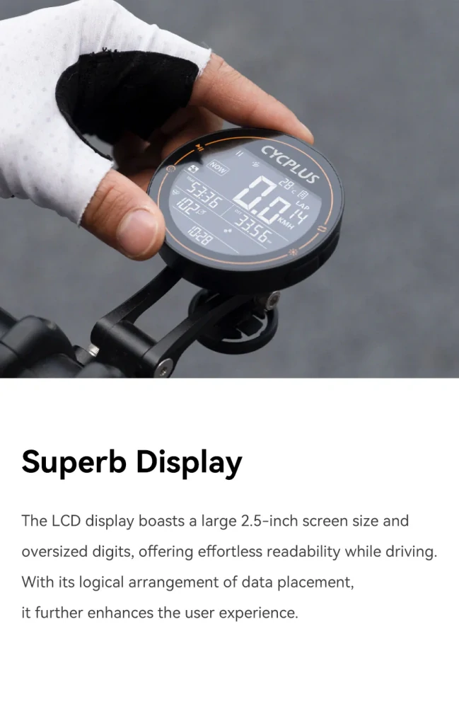 CYCPLUS M2 GPS Bike Computer