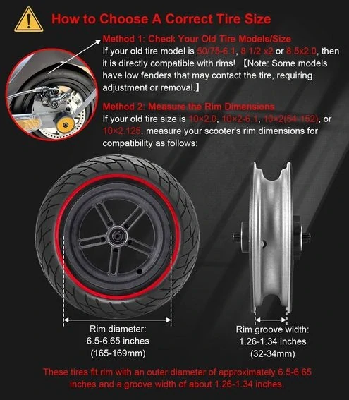 BANGTING Solid Tires 10x2,125", x2" černá/červená (2ks)