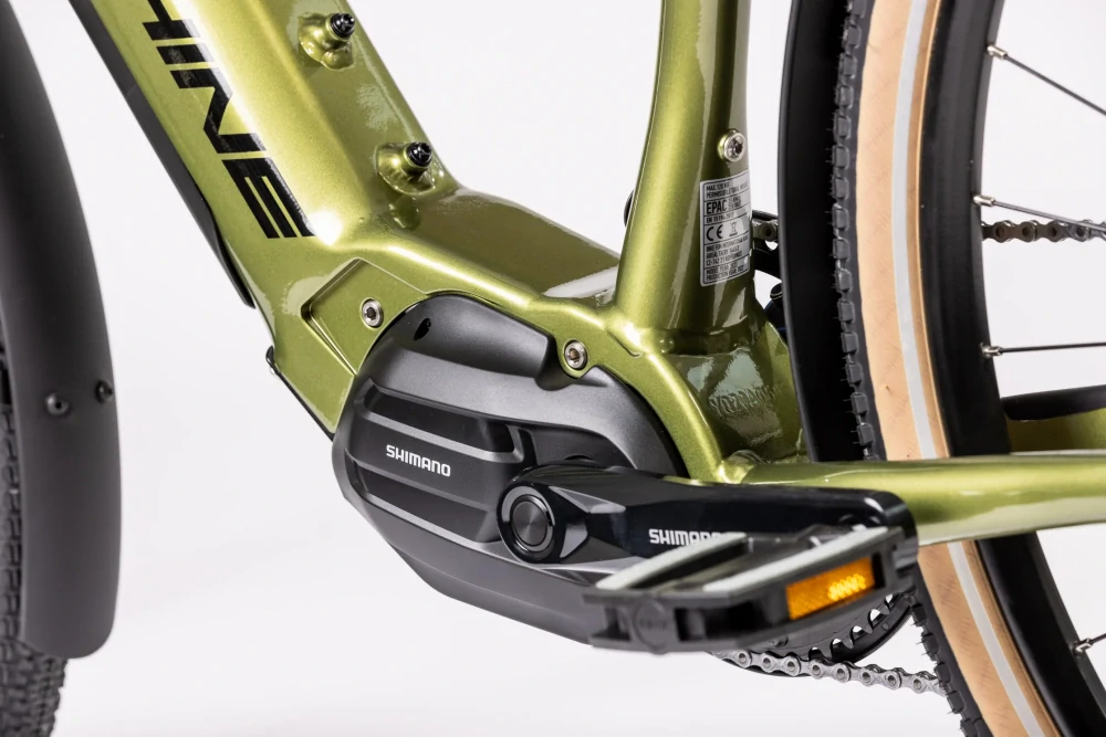 Rock Machine Gravelride e500 Touring khaki/černá (160-185 cm)