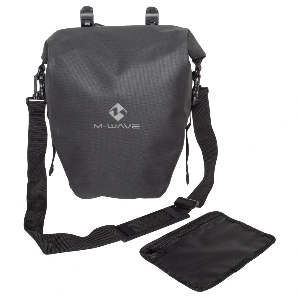 M-WAVE Rough Ride II Rack Black Series pannier bag