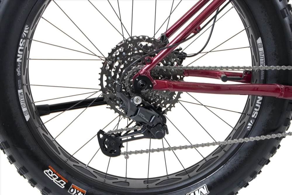 Rock Machine Vyöry e70 S Easy Entry Dark Crimson (158-185 cm)