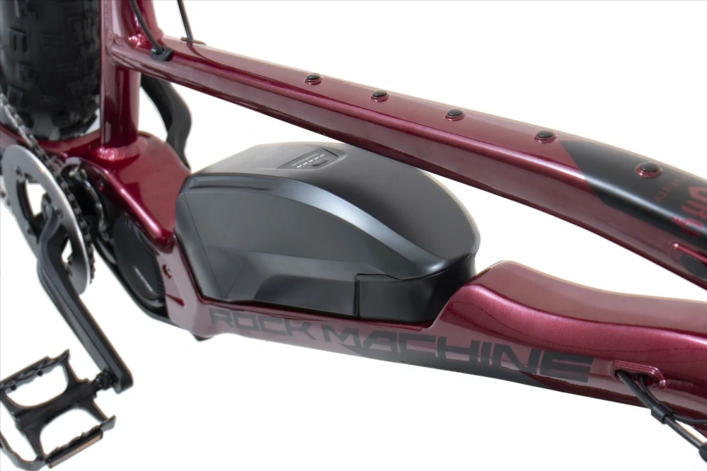 Rock Machine Vyöry e70 S Easy Entry Dark Crimson (170-200 cm)