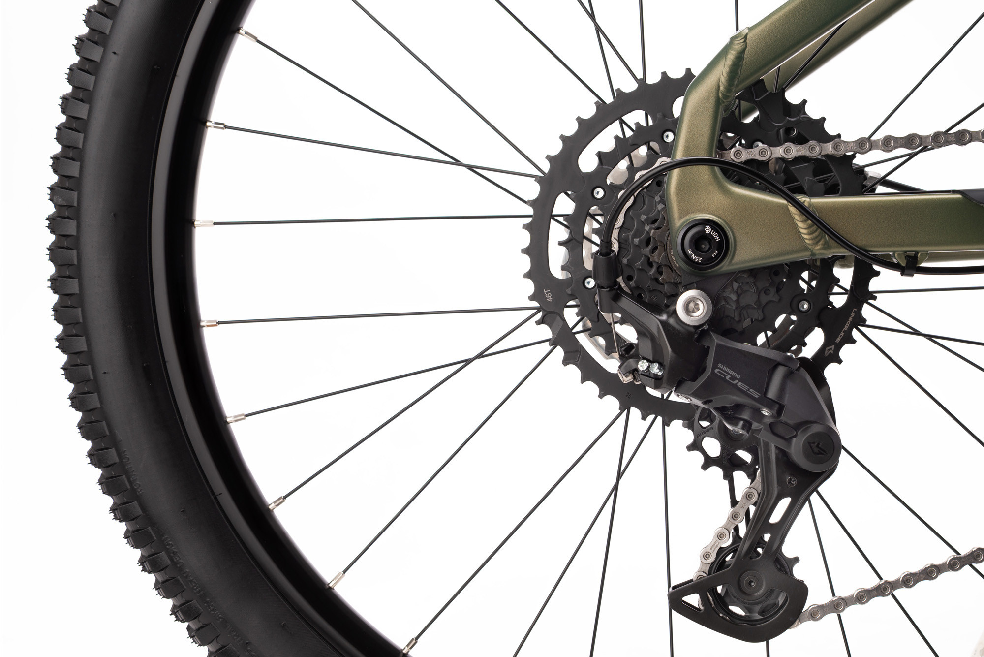 CTM ZEPHYR Comp JR 26" zelená (135-155 cm)