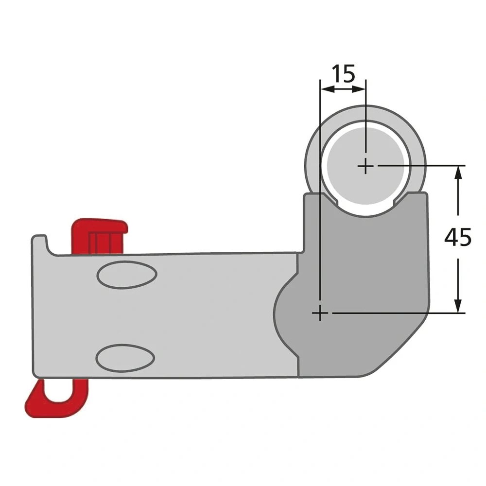 KLICKfix Distance Set E 90°