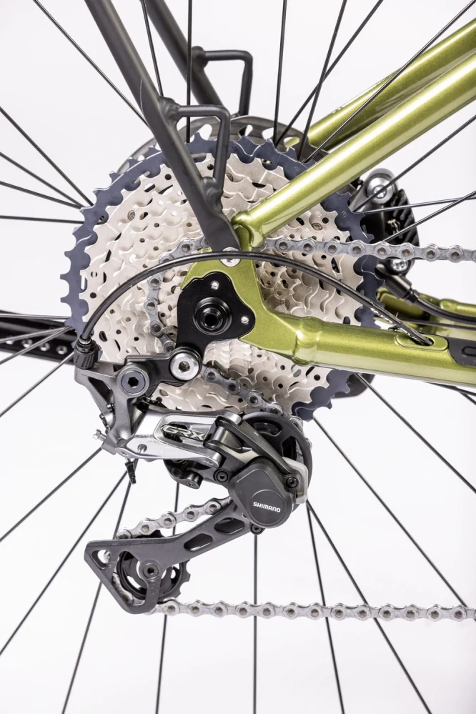 Rock Machine Gravelride e500 Touring khaki/černá (160-185 cm)