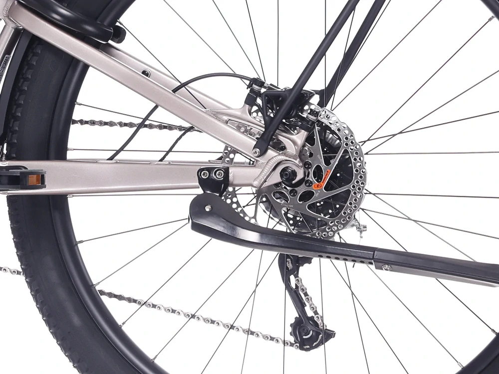 Rock Machine Crossride e450 FS Touring šedá (176–185 cm)