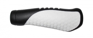 SRAM Comfort gripy černé/bílé 133mm