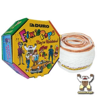 Duro Fixie Pops 28", 700x24C, 24-662 Vanilla Rage bílý - doprodej !!