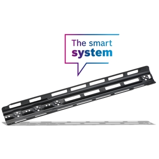 PowerTube 750 horizontal mounting rail with edge protection (BBP377Y)