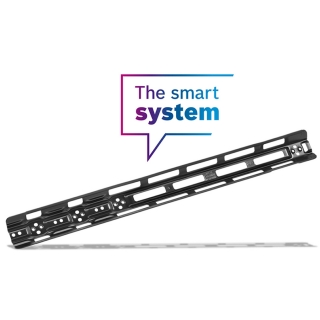 PowerTube 750 vertical mounting rail with edge protection (BBP377Y)