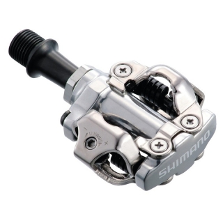 SHIMANO pedály MTB ostatní PD-M540 SPD zarážky SM-SH51 bez odrazek stříbrné