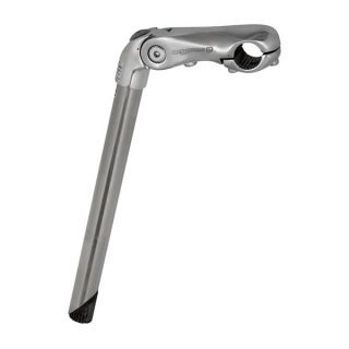 Představec Ergotec Kobra Vario Tube 25,4mm, 300mm, 110mm stříbrný