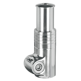 Adaptér pro představce Ergotec A-Head 3 25,4mm, 51-78mm stříbrný