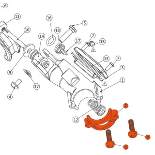 Extend objímka páčky