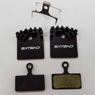 Brzdové destičky Extend organické / Shimano XTR 2011 + chladič