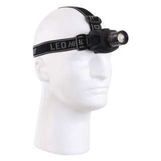 Čelová svítilna 90 3W LED Černá Rothco