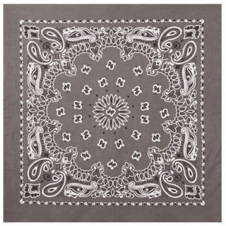 Šátek Trainmen Bandanas Šedý Rothco