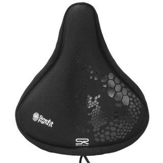 Gelový potah na sedlo Selle Royal Slow Large Černý