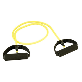 Posilovací guma Light Trendy Gym Plastic Žlutá