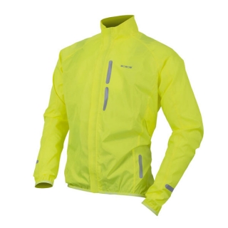 Skládací nepromokavá bunda Wowow Bike Wind neonověžlutá vel. M