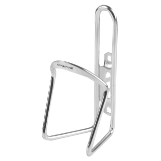 M-WAVE C bottle cage stříbrný