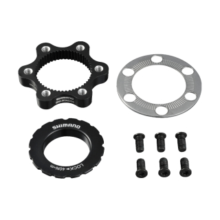 SHIMANO adaptér brzdového kotouče MTB-ost SM-RTAD z center lock na 6 šroubů