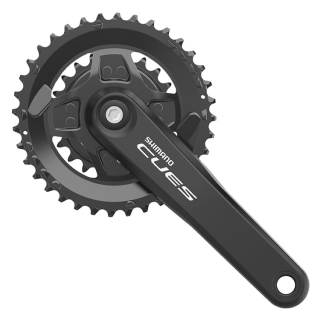 SHIMANO kliky CUES FC-U4000-2B 4hran 2x9/10/11 175 mm 36x22z bez krytu ř.l. +3mm