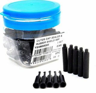 Shimano Sealed Shift Outer cap with tongue & Rubber shield (50 ks)