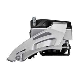 SHIMANO přesmykač ALTUS FD-M2020 pro 2x9 obj. 34,9 Top-swing dual pull pro 36z 14z kapac