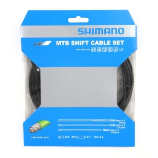 SHIMANO set s lanky řazení pro MTB OT-SP41 OPTISLIC černý