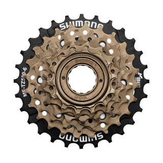 Kazeta Shimano MF-TZ20, 6 rychlostí, 14-28 zubů