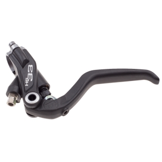 Master HS33 black, suitable for mounting left or right, 4-finger lever blade, black (PU = 1 piece)