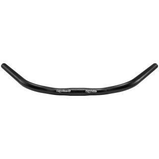 ERGOTEC trekking handlebar 25,4/590mm 47° černá