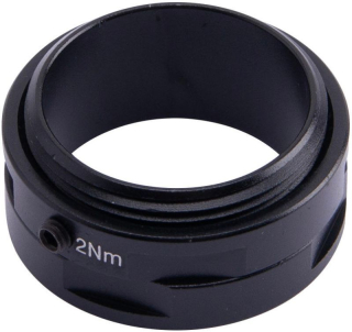 ERGOTEC stem adjusting ring sandblasted black