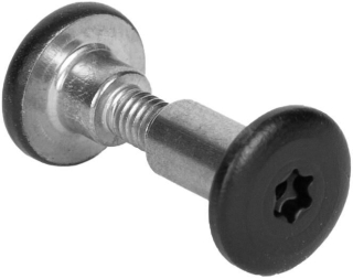 ERGOTEC mounting screw steel, černá