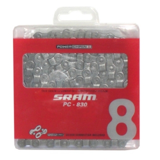 Řetěz SRAM PC830, 114 článků, s Power Link spojkou, 8rychl., 1 ks