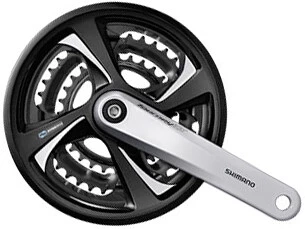 Shimano kliky TOURNEY FC-TX801 4hran 3x7/8 175 mm 42x32x22z s krytem stříbrné