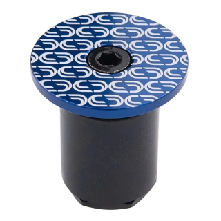 Deda Elementi Loop End-Plugs (2ks) modrá