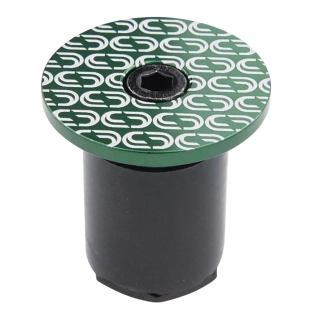 Deda Elementi Loop End-Plugs (2ks) zelená