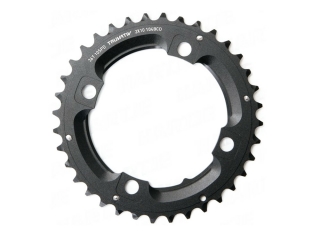 Převodník MTB 36T 104 S1 49 CHAINLINE AL5 2X10 NO PIN BLAST BLACK (36/22)