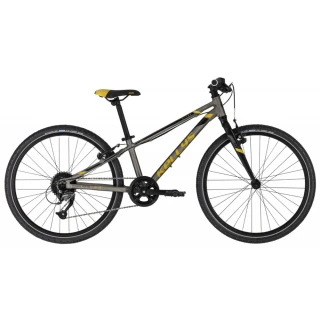 KELLYS Kiter 90 šedá/žlutá (125-145 cm)